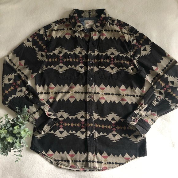 American Eagle Heritage Classic Fit med Button Up - Picture 7 of 14